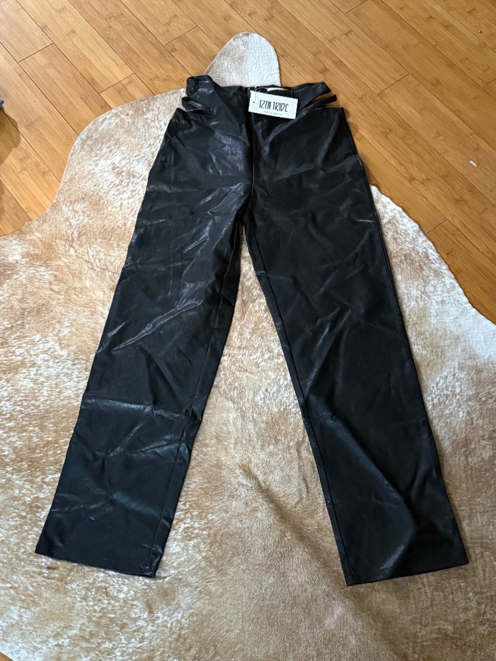 12th Tribe Leather Pants